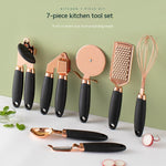 Hestiay Kitchen Peeler Gadget Set | Copper Plated Household Peeler Tools #hestiay