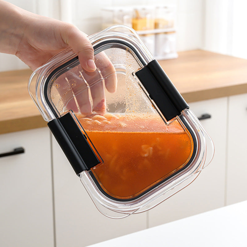 Hestiay Transparent sealed box for microwave oven fresh-keeping box #hestiay
