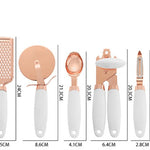 Hestiay Kitchen Peeler Gadget Set | Copper Plated Household Peeler Tools #hestiay