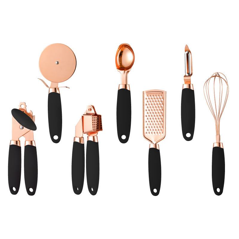 Hestiay Kitchen Peeler Gadget Set | Copper Plated Household Peeler Tools #hestiay