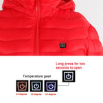 Hestiay New Heated J ofacket Coat USB Electric Thermal Cotton Vest for Men – Winter Warm Clothing #hestiay