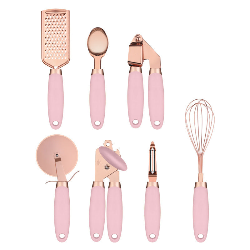 Hestiay Kitchen Peeler Gadget Set | Copper Plated Household Peeler Tools #hestiay