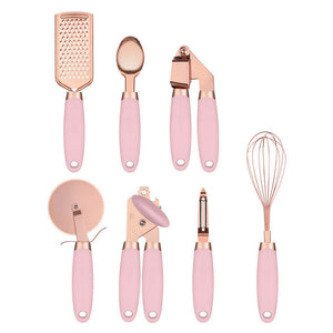 Hestiay Kitchen Peeler Gadget Set | Copper Plated Household Peeler Tools #hestiay