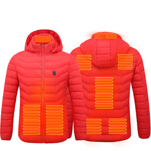 Hestiay New Heated J ofacket Coat USB Electric Thermal Cotton Vest for Men – Winter Warm Clothing #hestiay