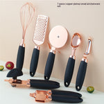 Hestiay Kitchen Peeler Gadget Set | Copper Plated Household Peeler Tools #hestiay