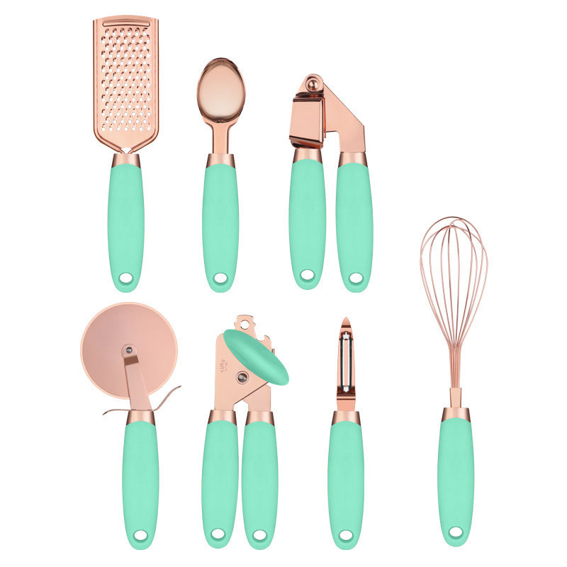 Hestiay Kitchen Peeler Gadget Set | Copper Plated Household Peeler Tools #hestiay