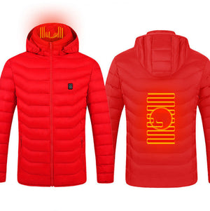 Hestiay New Heated J ofacket Coat USB Electric Thermal Cotton Vest for Men – Winter Warm Clothing #hestiay