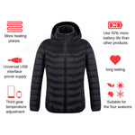 Hestiay New Heated J ofacket Coat USB Electric Thermal Cotton Vest for Men – Winter Warm Clothing #hestiay