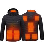 Hestiay New Heated J ofacket Coat USB Electric Thermal Cotton Vest for Men – Winter Warm Clothing #hestiay