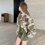 High-grade Fried Street Niche Design Korean Short Jacket