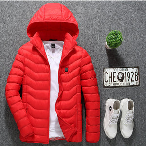 Hestiay New Heated J ofacket Coat USB Electric Thermal Cotton Vest for Men – Winter Warm Clothing #hestiay